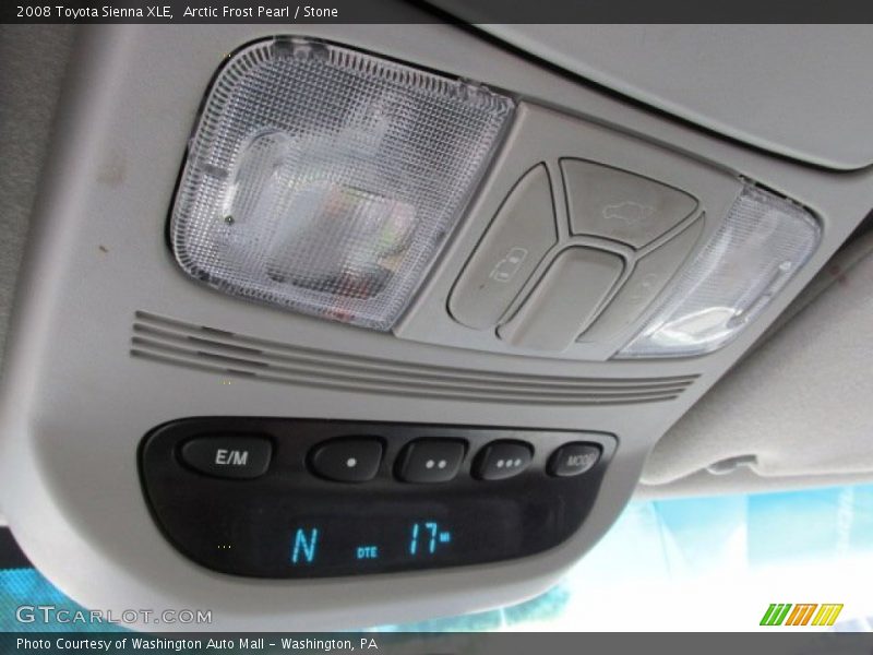 Arctic Frost Pearl / Stone 2008 Toyota Sienna XLE