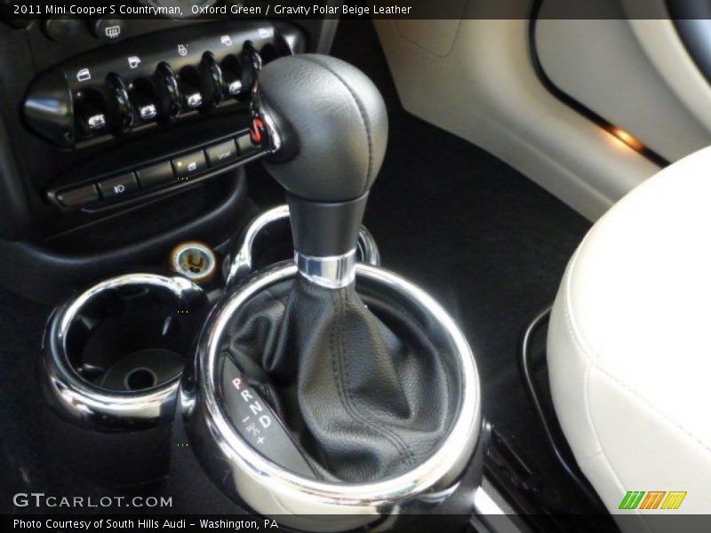 Oxford Green / Gravity Polar Beige Leather 2011 Mini Cooper S Countryman