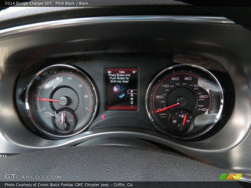 Pitch Black / Black 2014 Dodge Charger SXT