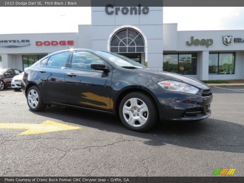Pitch Black / Black 2013 Dodge Dart SE