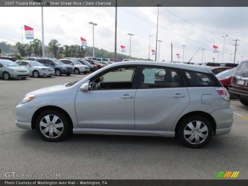 Silver Streak Mica / Dark Charcoal 2007 Toyota Matrix XR