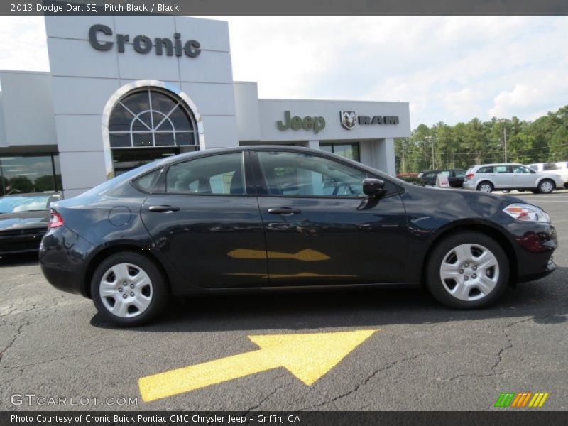 Pitch Black / Black 2013 Dodge Dart SE