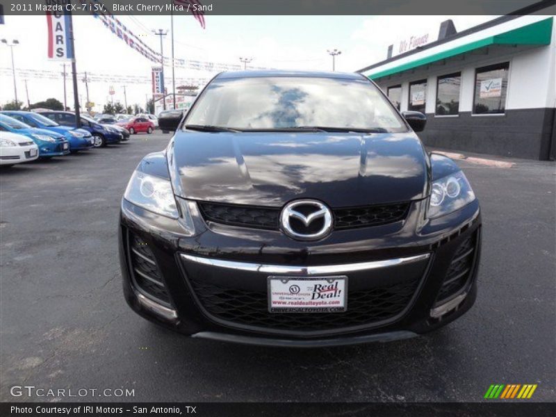 Black Cherry Mica / Sand 2011 Mazda CX-7 i SV