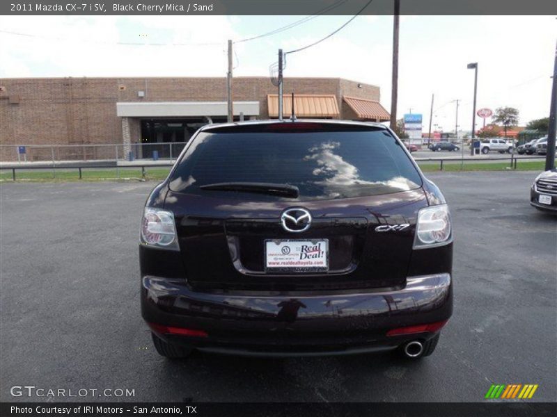 Black Cherry Mica / Sand 2011 Mazda CX-7 i SV