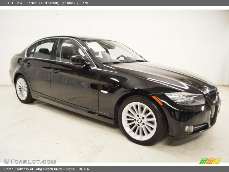 Jet Black / Black 2011 BMW 3 Series 335d Sedan
