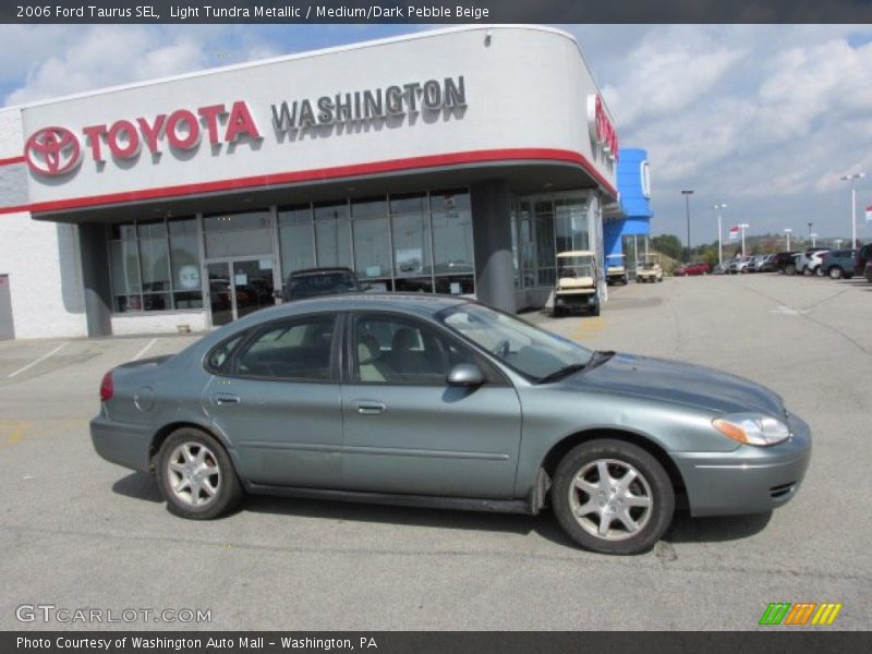 Light Tundra Metallic / Medium/Dark Pebble Beige 2006 Ford Taurus SEL