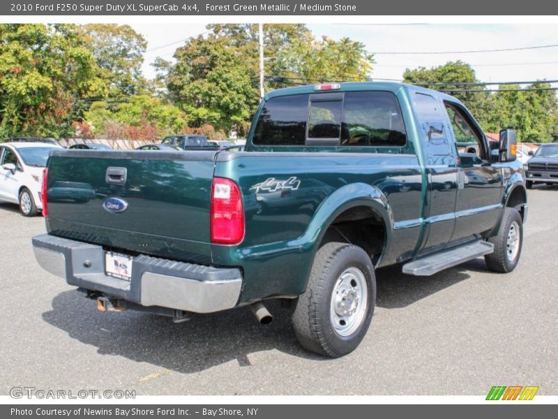 Forest Green Metallic / Medium Stone 2010 Ford F250 Super Duty XL SuperCab 4x4