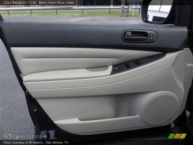 Black Cherry Mica / Sand 2011 Mazda CX-7 i SV