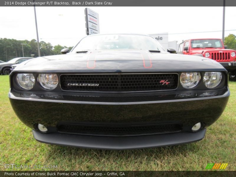 Black / Dark Slate Gray 2014 Dodge Challenger R/T Blacktop