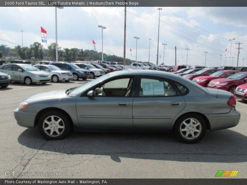 Light Tundra Metallic / Medium/Dark Pebble Beige 2006 Ford Taurus SEL