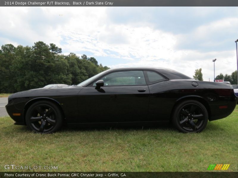 Black / Dark Slate Gray 2014 Dodge Challenger R/T Blacktop