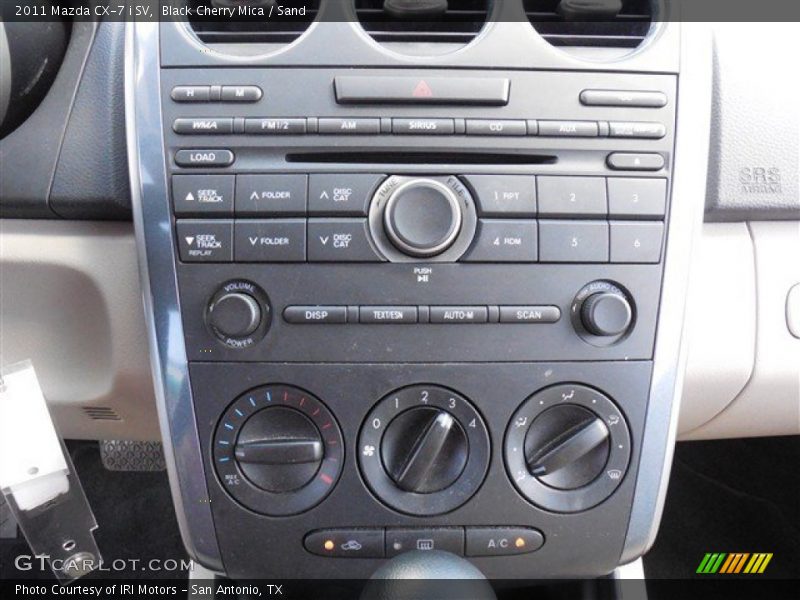 Black Cherry Mica / Sand 2011 Mazda CX-7 i SV