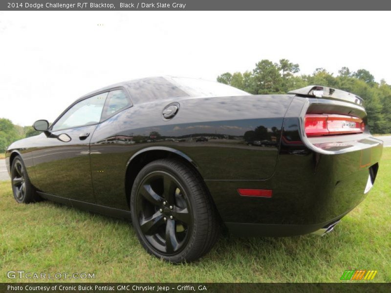 Black / Dark Slate Gray 2014 Dodge Challenger R/T Blacktop