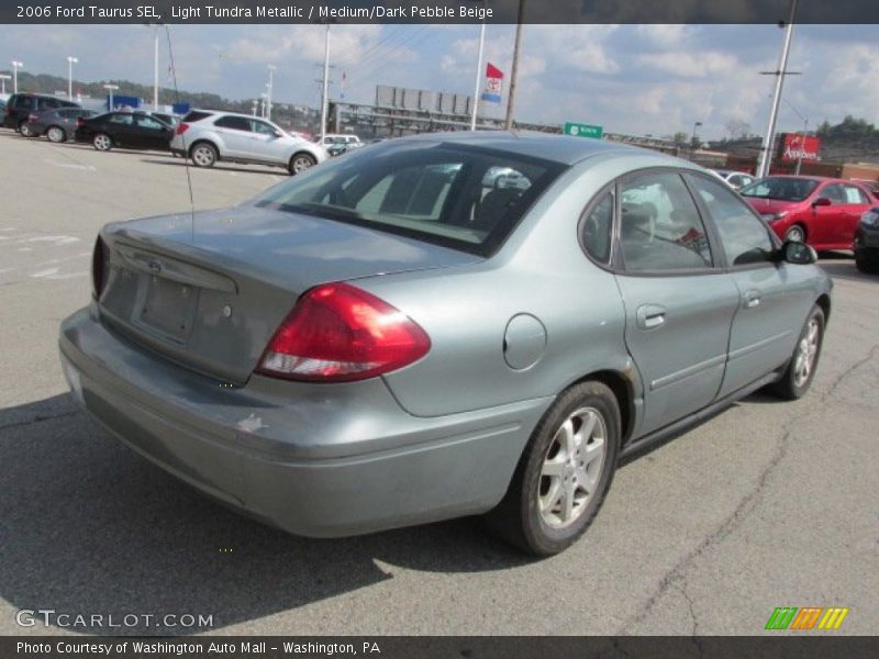 Light Tundra Metallic / Medium/Dark Pebble Beige 2006 Ford Taurus SEL