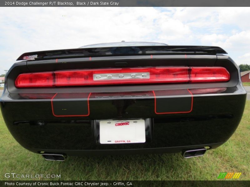Black / Dark Slate Gray 2014 Dodge Challenger R/T Blacktop