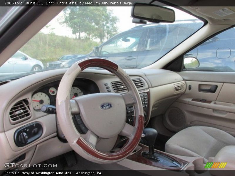 Light Tundra Metallic / Medium/Dark Pebble Beige 2006 Ford Taurus SEL