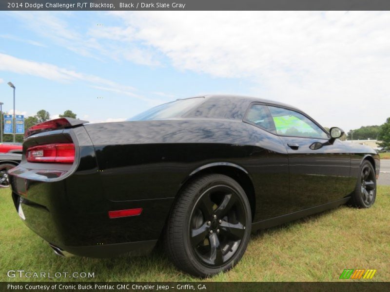 Black / Dark Slate Gray 2014 Dodge Challenger R/T Blacktop