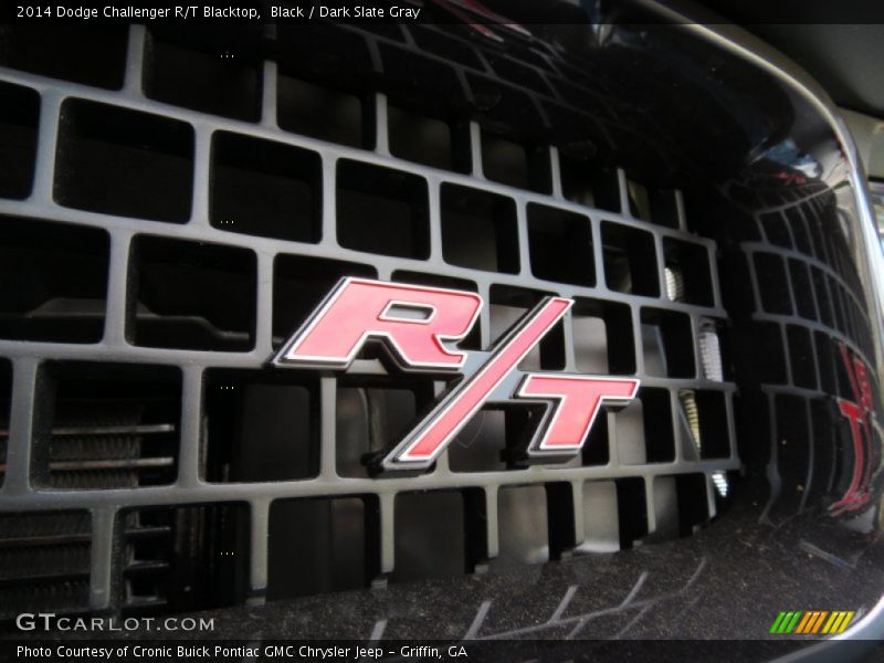 Black / Dark Slate Gray 2014 Dodge Challenger R/T Blacktop