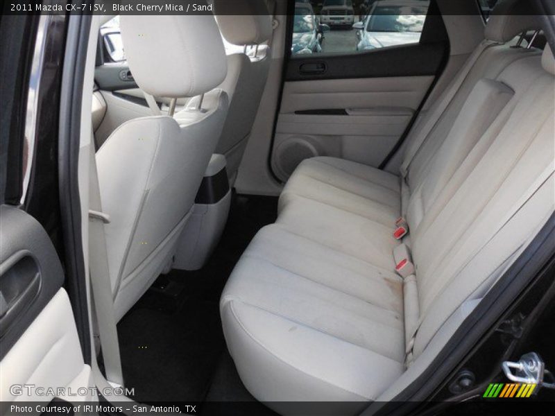 Black Cherry Mica / Sand 2011 Mazda CX-7 i SV