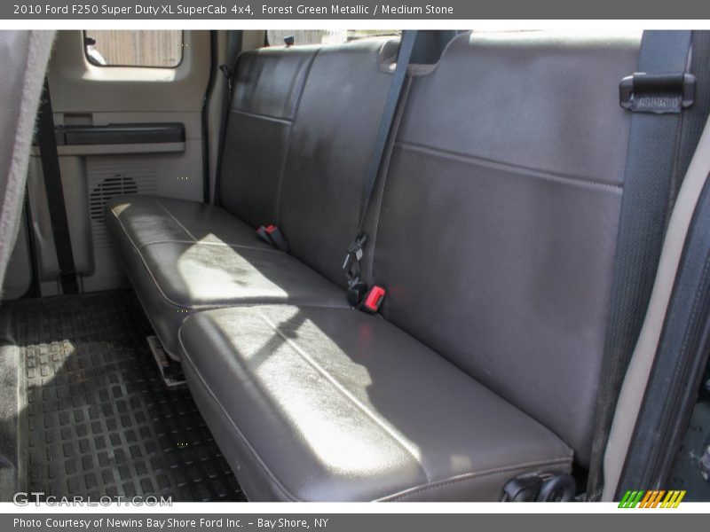 Forest Green Metallic / Medium Stone 2010 Ford F250 Super Duty XL SuperCab 4x4