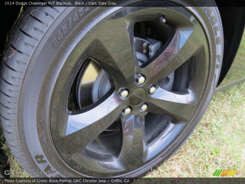  2014 Challenger R/T Blacktop Wheel