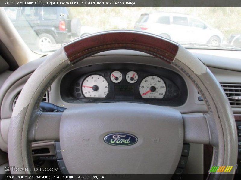 Light Tundra Metallic / Medium/Dark Pebble Beige 2006 Ford Taurus SEL
