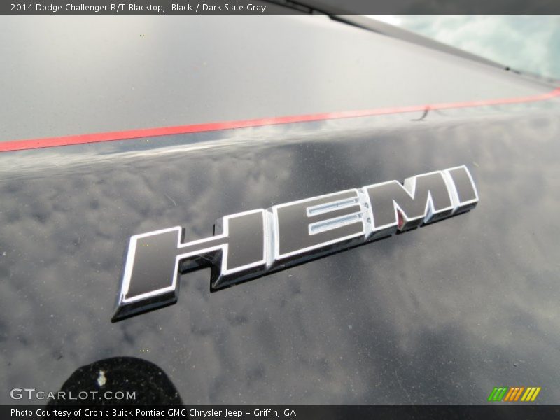 Black / Dark Slate Gray 2014 Dodge Challenger R/T Blacktop
