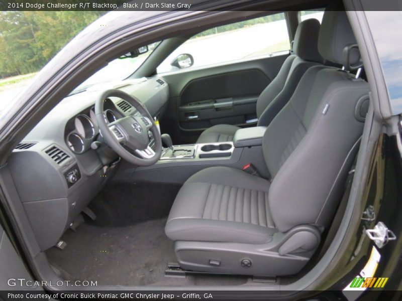 Front Seat of 2014 Challenger R/T Blacktop