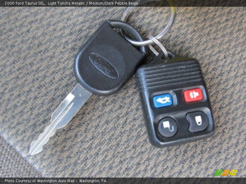 Light Tundra Metallic / Medium/Dark Pebble Beige 2006 Ford Taurus SEL