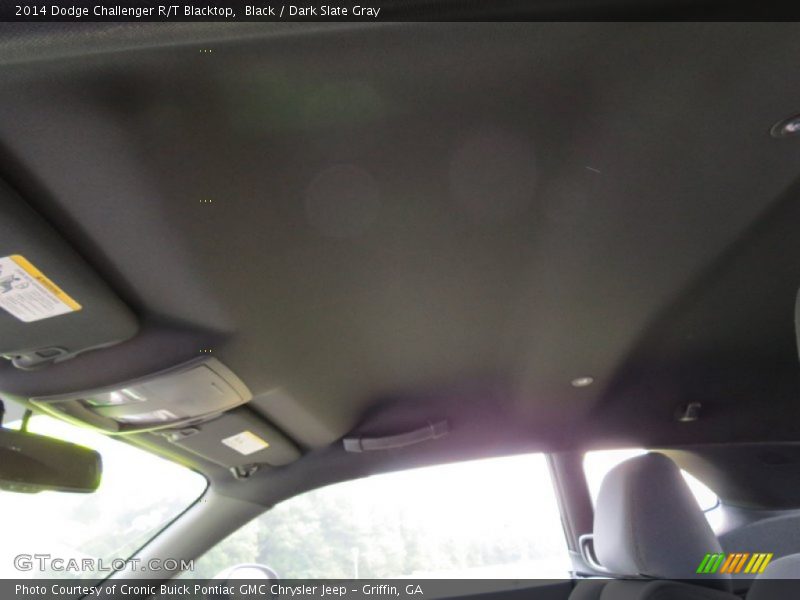Black / Dark Slate Gray 2014 Dodge Challenger R/T Blacktop