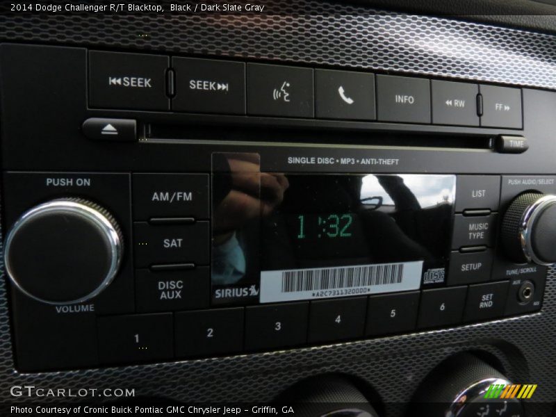 Audio System of 2014 Challenger R/T Blacktop