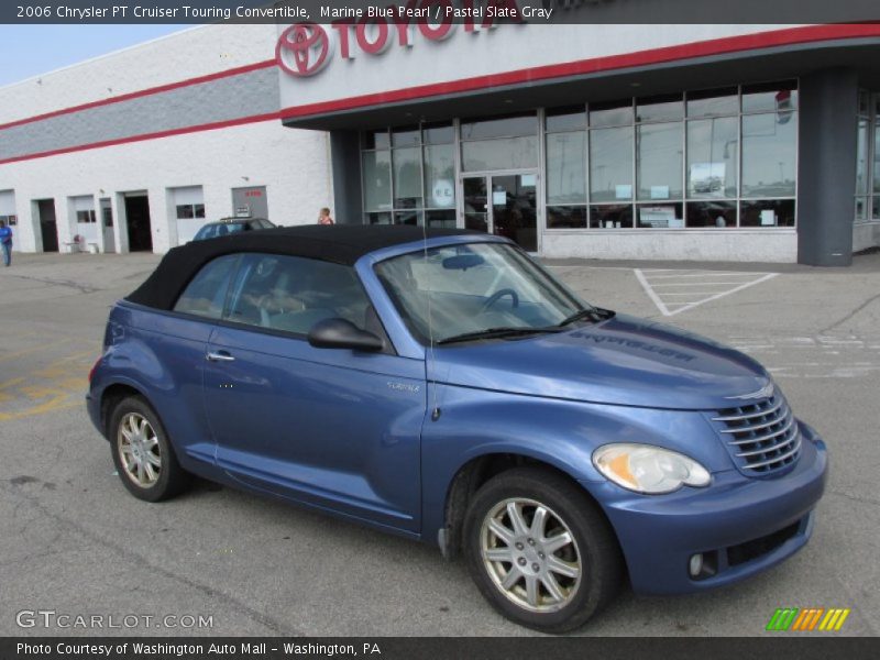 Marine Blue Pearl / Pastel Slate Gray 2006 Chrysler PT Cruiser Touring Convertible