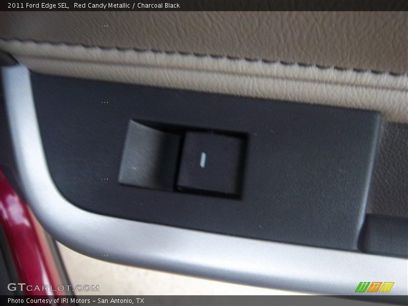 Red Candy Metallic / Charcoal Black 2011 Ford Edge SEL