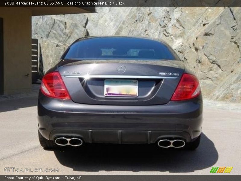 designo Graphite Metallic / Black 2008 Mercedes-Benz CL 65 AMG