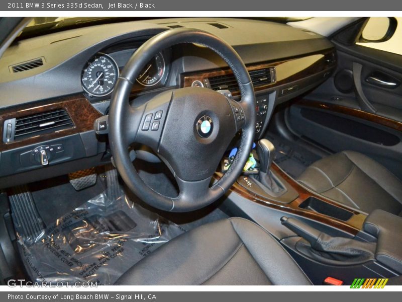 Jet Black / Black 2011 BMW 3 Series 335d Sedan