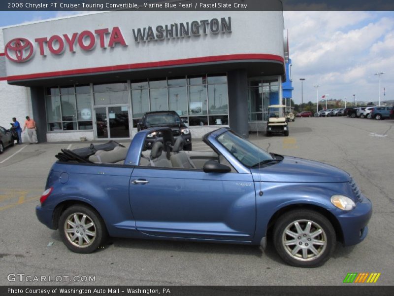 Marine Blue Pearl / Pastel Slate Gray 2006 Chrysler PT Cruiser Touring Convertible