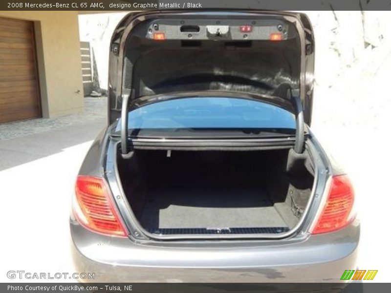 designo Graphite Metallic / Black 2008 Mercedes-Benz CL 65 AMG