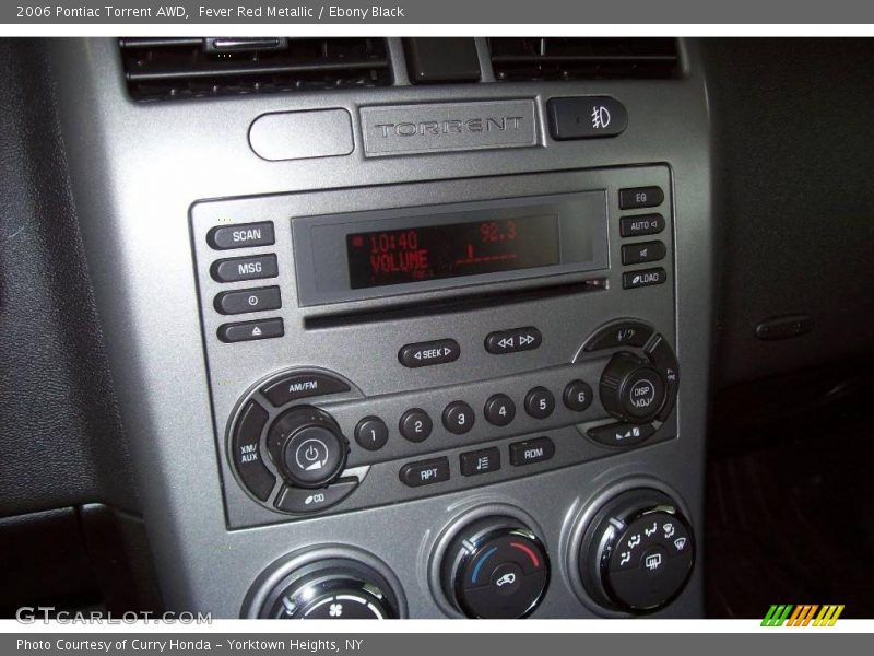 Fever Red Metallic / Ebony Black 2006 Pontiac Torrent AWD