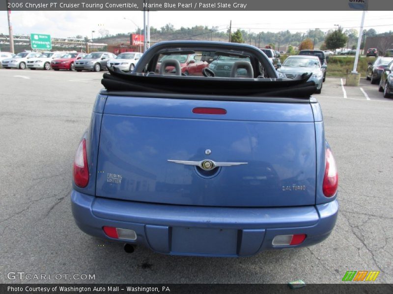 Marine Blue Pearl / Pastel Slate Gray 2006 Chrysler PT Cruiser Touring Convertible