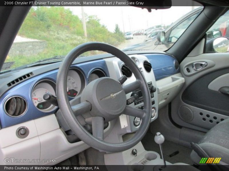 Marine Blue Pearl / Pastel Slate Gray 2006 Chrysler PT Cruiser Touring Convertible