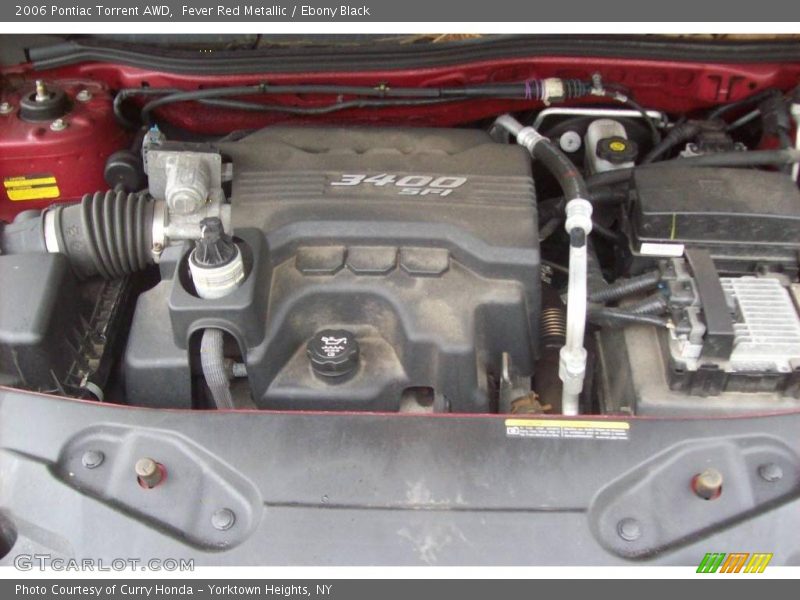 Fever Red Metallic / Ebony Black 2006 Pontiac Torrent AWD