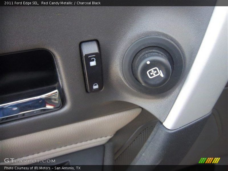 Red Candy Metallic / Charcoal Black 2011 Ford Edge SEL