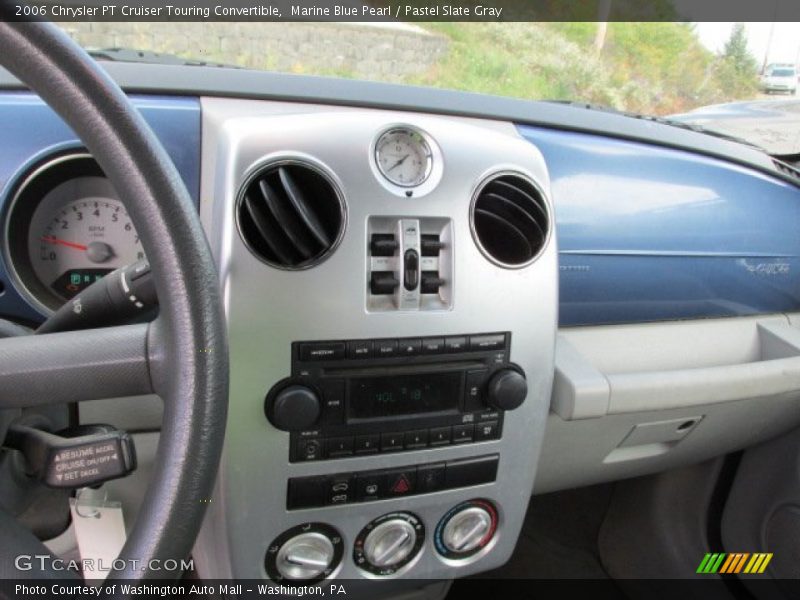 Marine Blue Pearl / Pastel Slate Gray 2006 Chrysler PT Cruiser Touring Convertible
