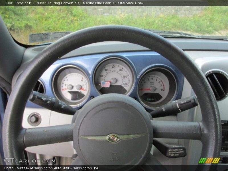 Marine Blue Pearl / Pastel Slate Gray 2006 Chrysler PT Cruiser Touring Convertible