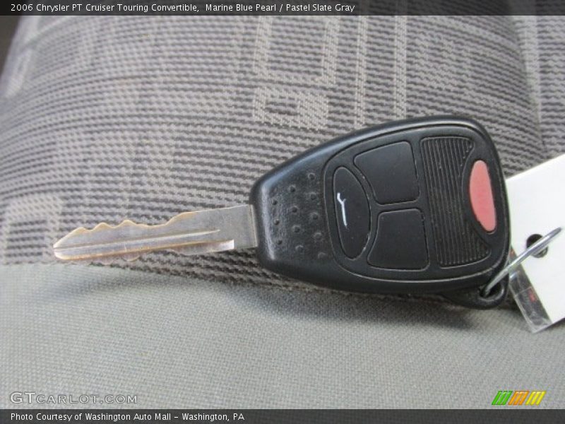 Marine Blue Pearl / Pastel Slate Gray 2006 Chrysler PT Cruiser Touring Convertible