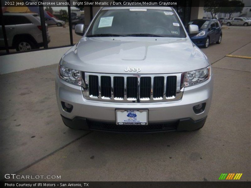 Bright Silver Metallic / Dark Graystone/Medium Graystone 2012 Jeep Grand Cherokee Laredo