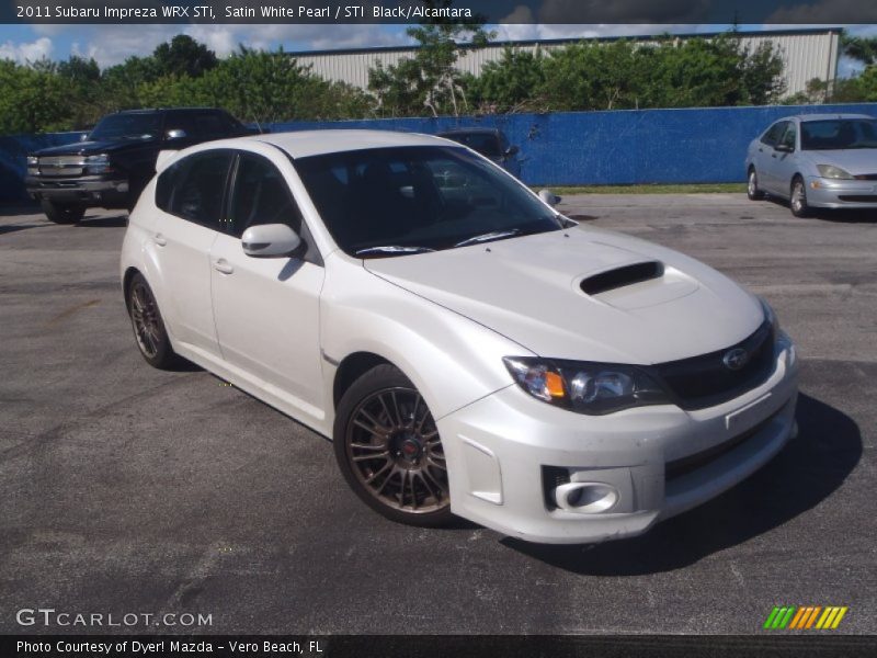 Front 3/4 View of 2011 Impreza WRX STi