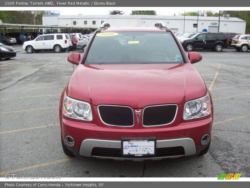 Fever Red Metallic / Ebony Black 2006 Pontiac Torrent AWD