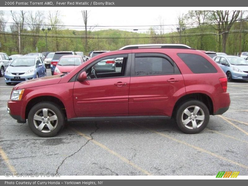 Fever Red Metallic / Ebony Black 2006 Pontiac Torrent AWD