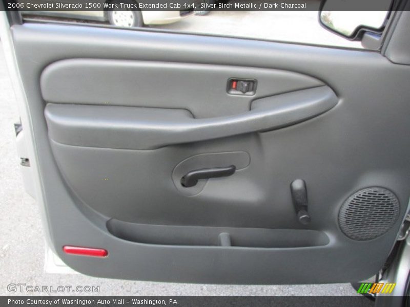 Silver Birch Metallic / Dark Charcoal 2006 Chevrolet Silverado 1500 Work Truck Extended Cab 4x4